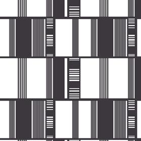 Black grid lock geometric wallpaper